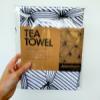 Tea Towel - Black Jasminum