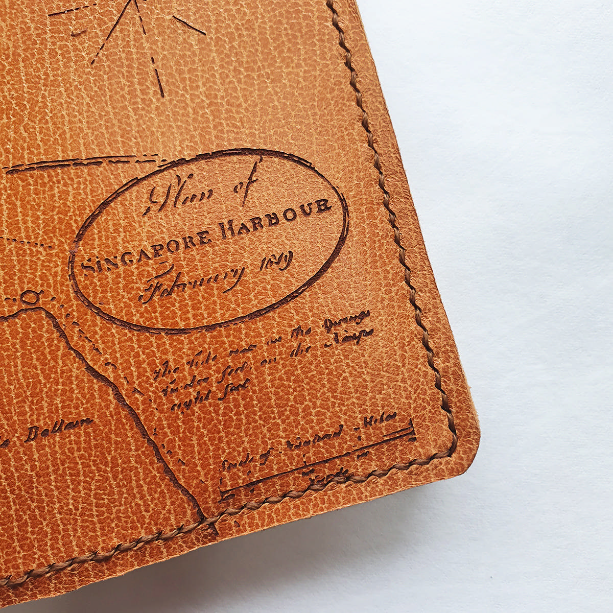 Raffles 1819 Passport Cover