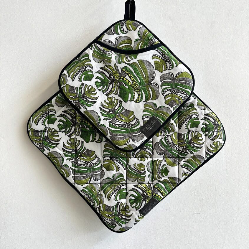 Pot Holder Set – Monstera