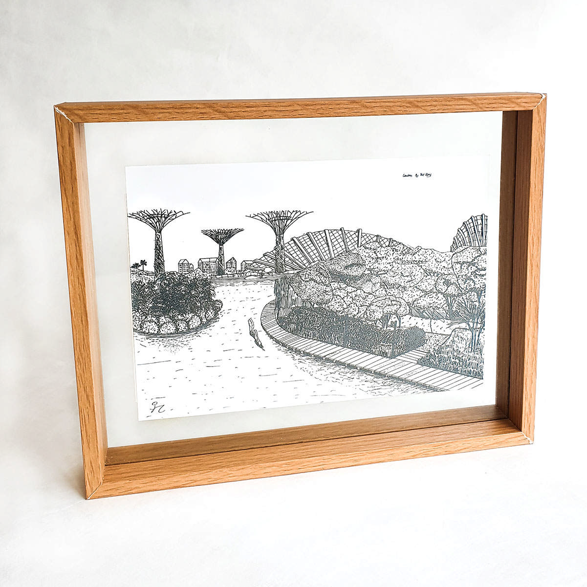 A5 Floating Frame - Gardens by the Bay