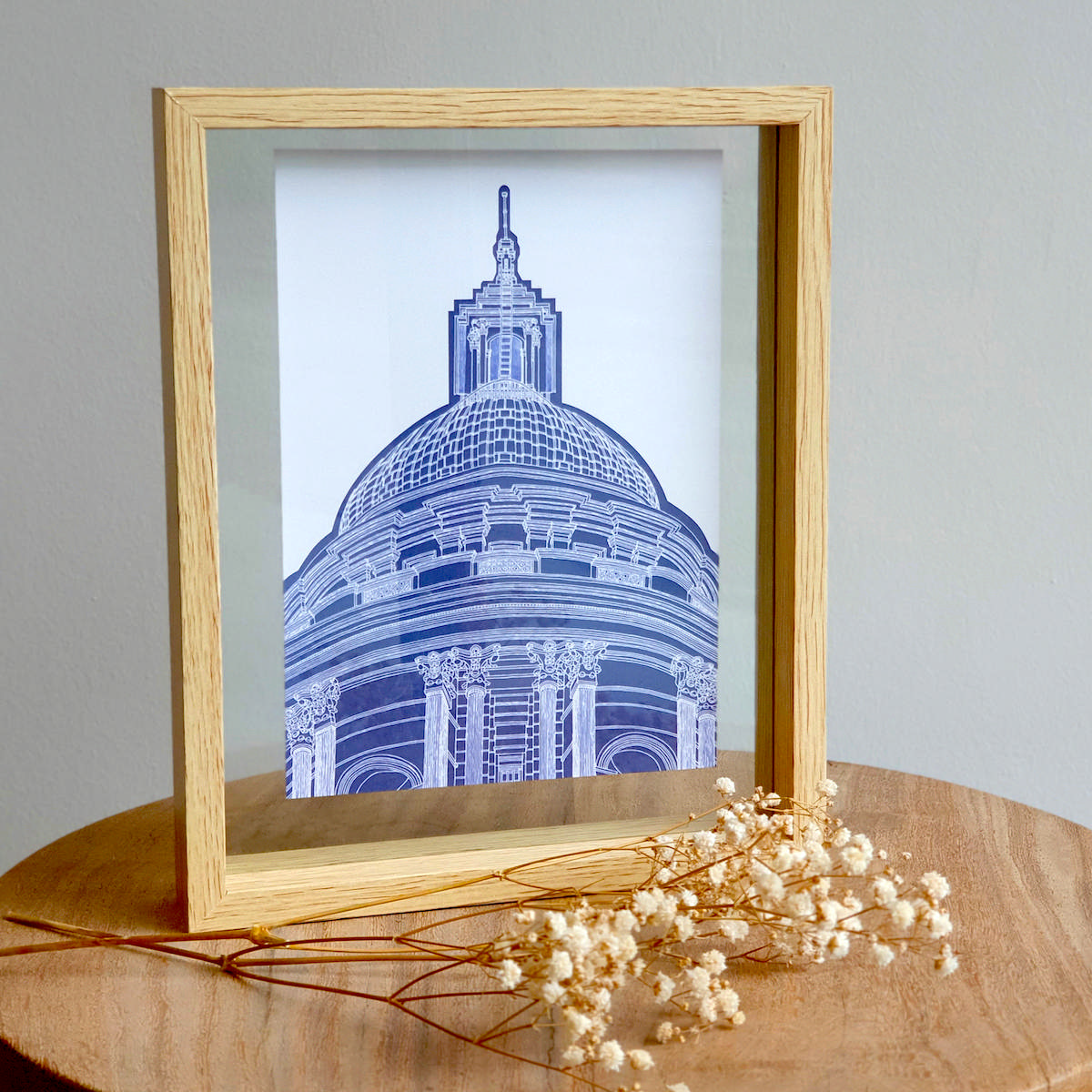 A5 Floating Frame - National Gallery Dome