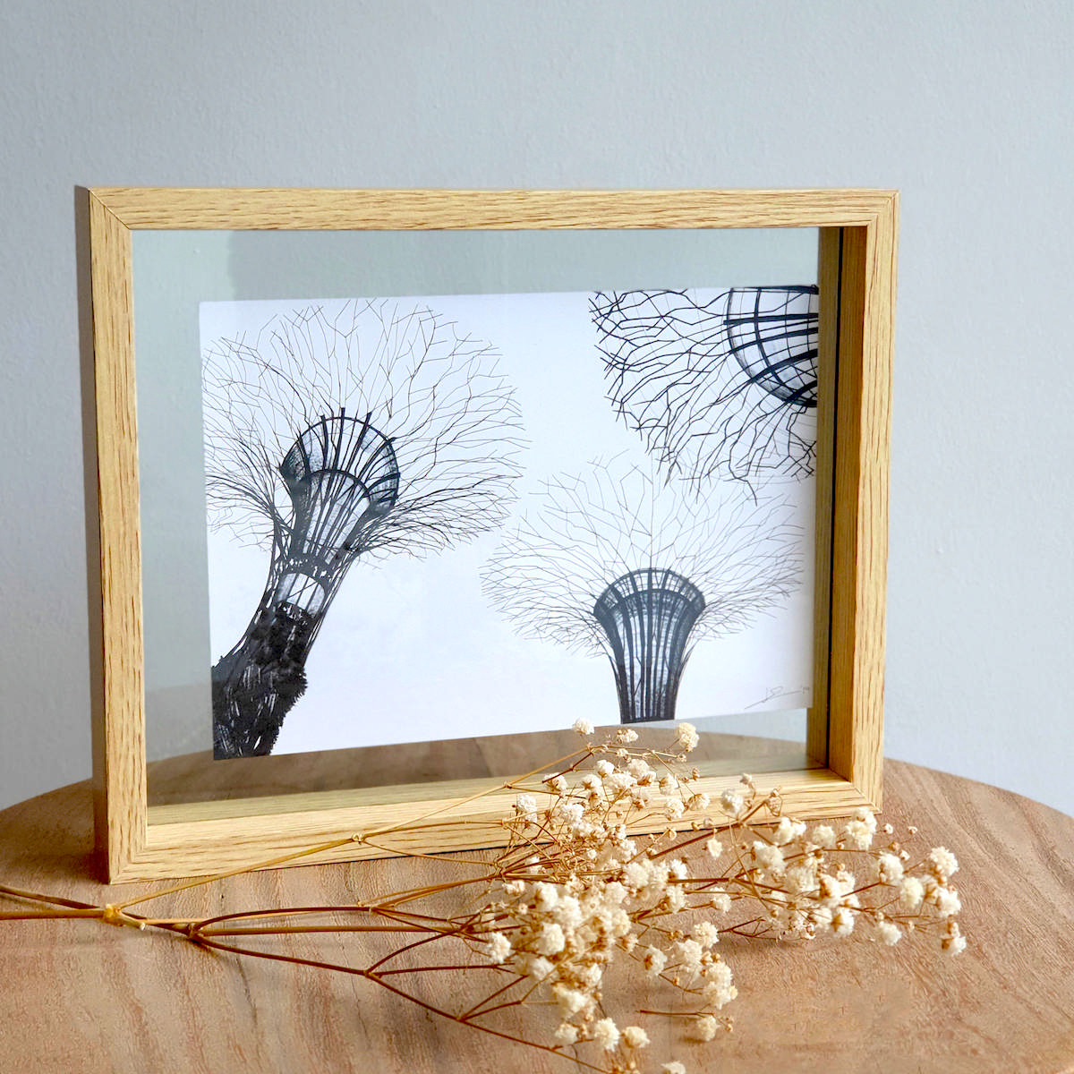 A5 Floating Frame - Super Trees