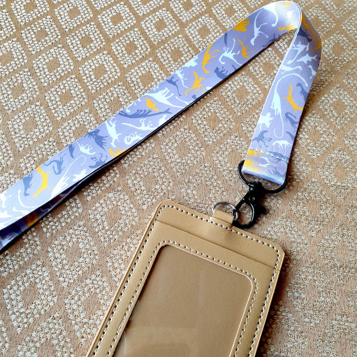 Lanyard & Cardholder - Dino Grey