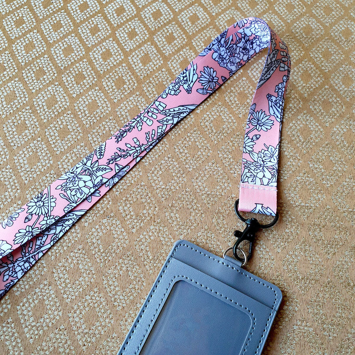 Lanyard & Cardholder - Wild Flowers