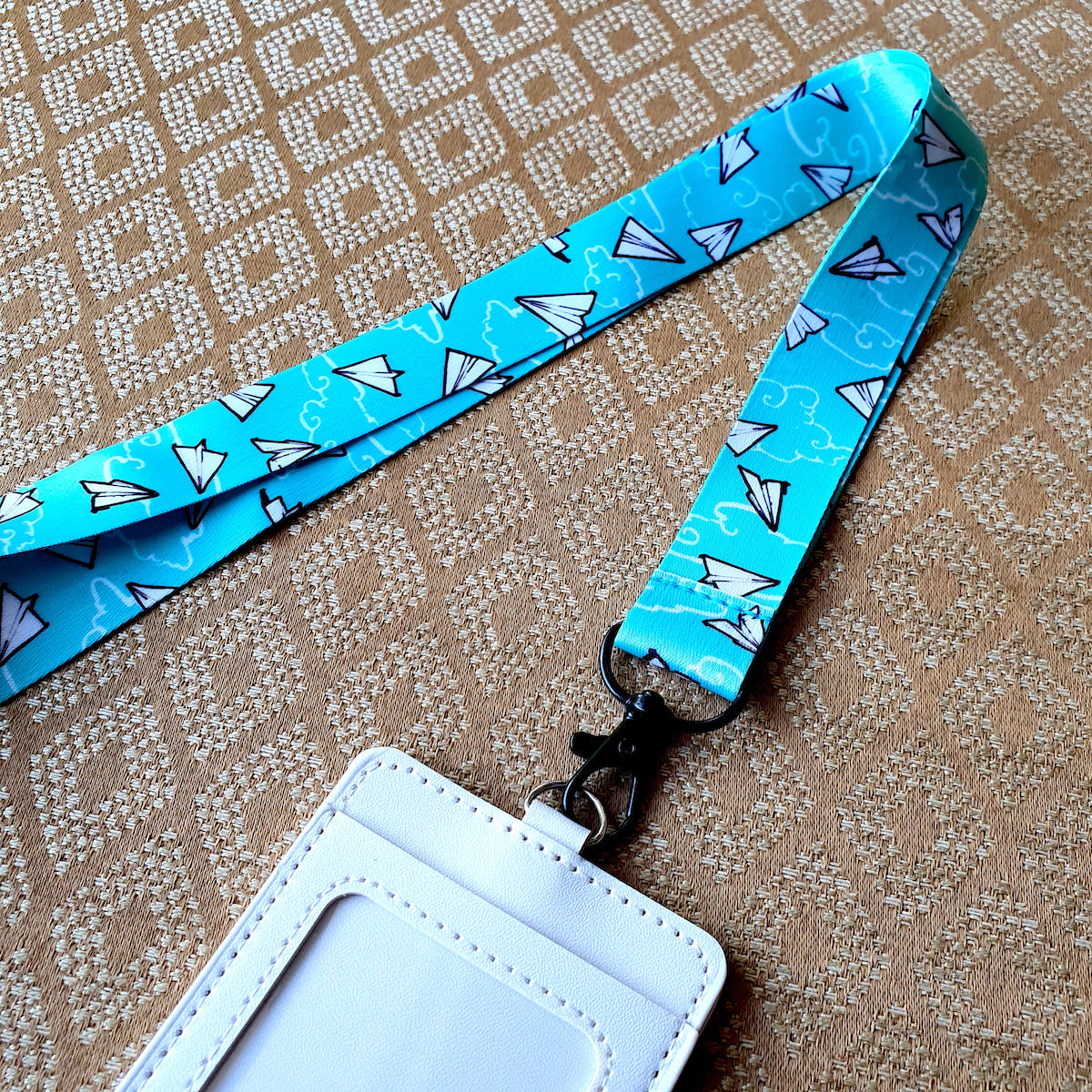 Lanyard & Cardholder - Paper Planes