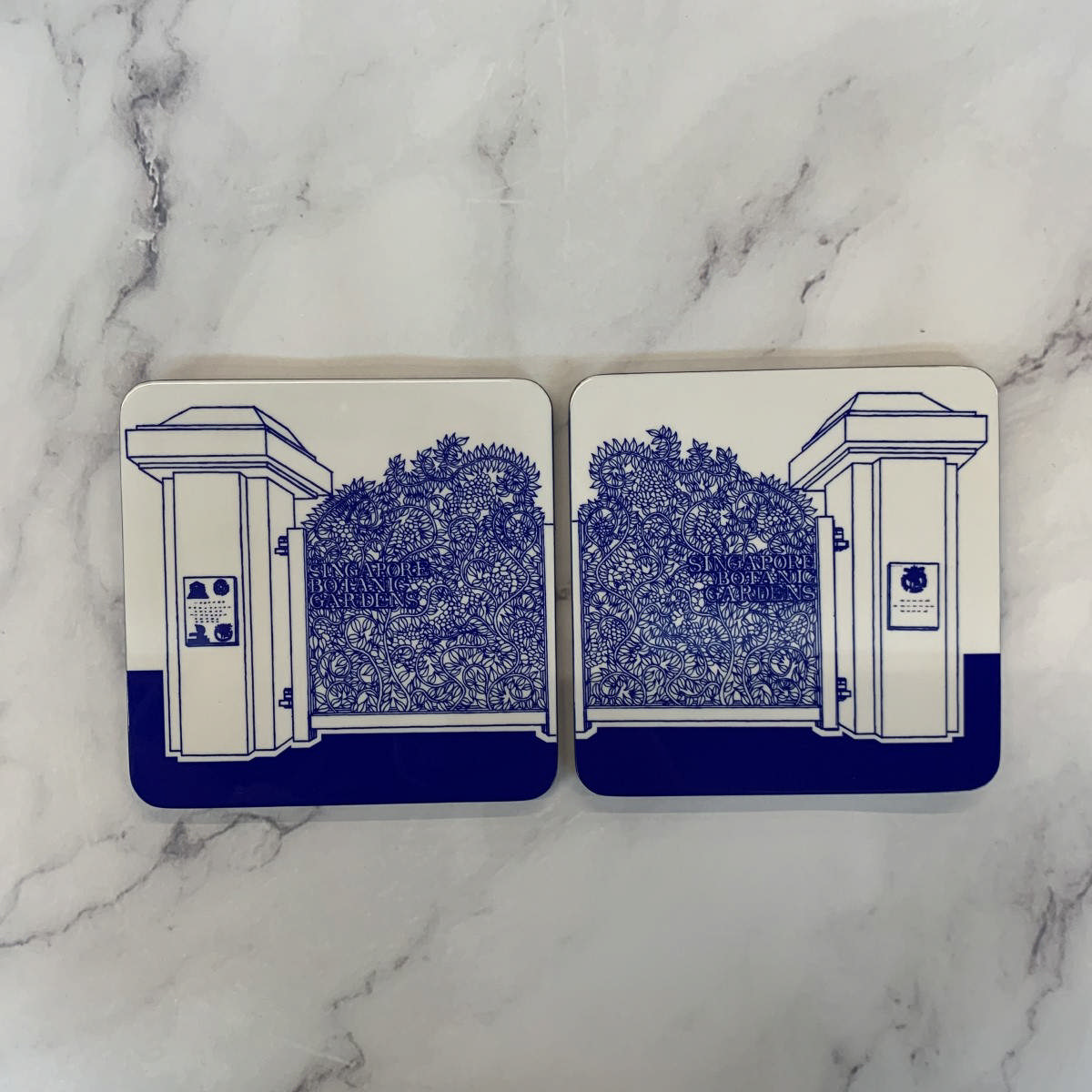 Coaster Set of 2 – Nassim Gate