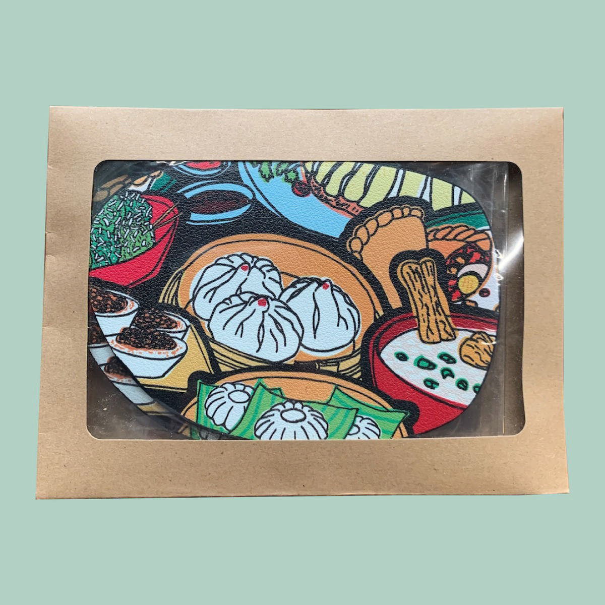 Coasters Set of 4 – Hawker Food