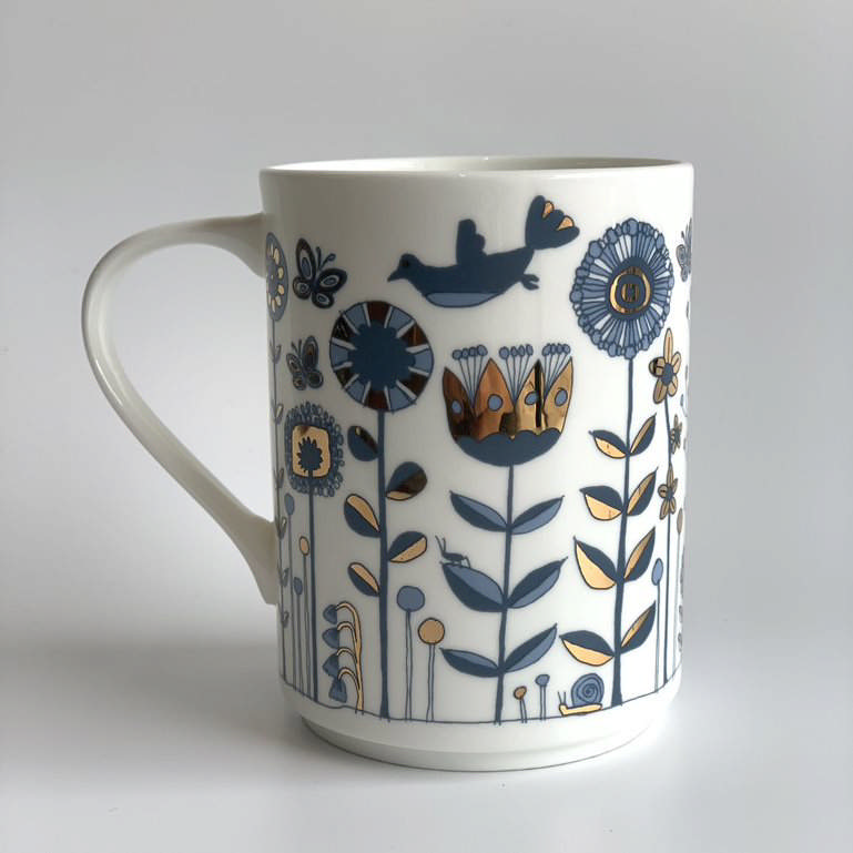 Porcelain Mug – Blossoms