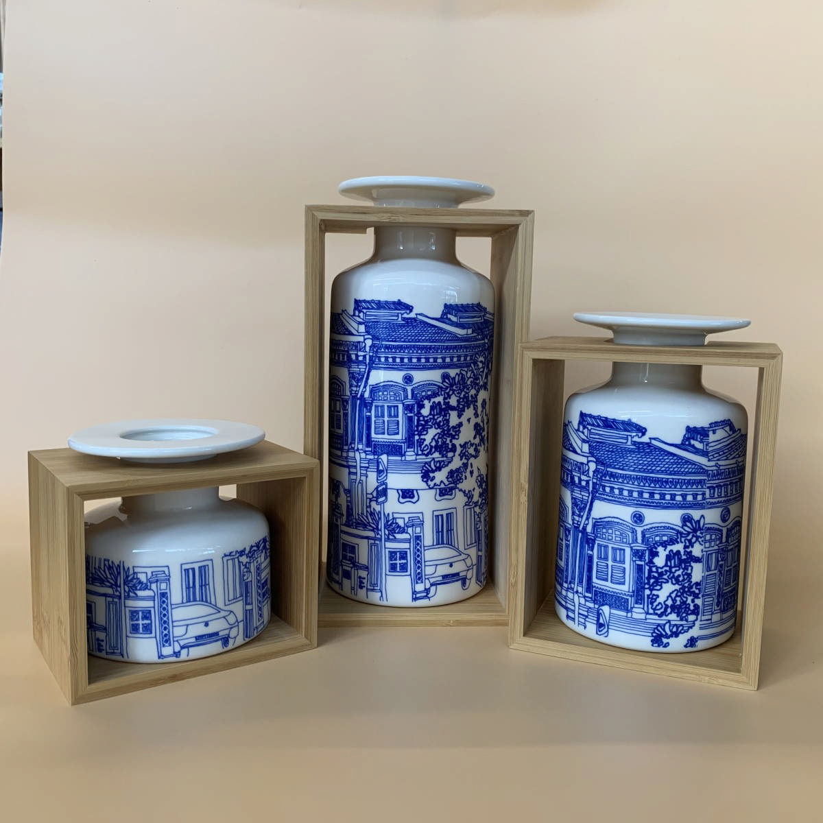 Vase Set of 3 – Chai Chee Shophouses