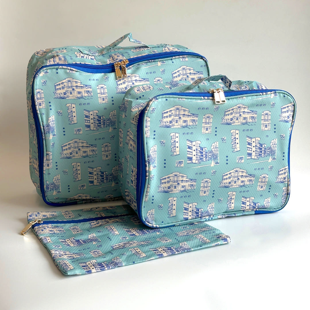 Travel Organiser 3in1 – Tiong Bahru Blue