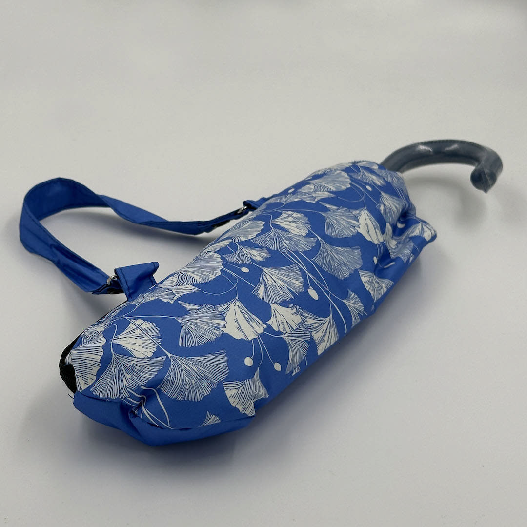 J-Hook Umbrella with Pouch - Ginko Biloba