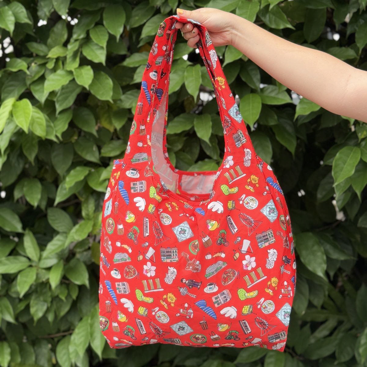 Compact Eco Bag – All Things SG RED