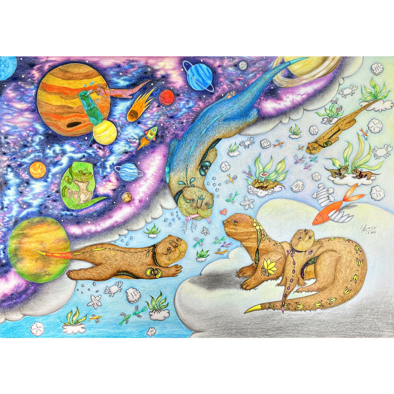 Otter Space (by Selena Seow)