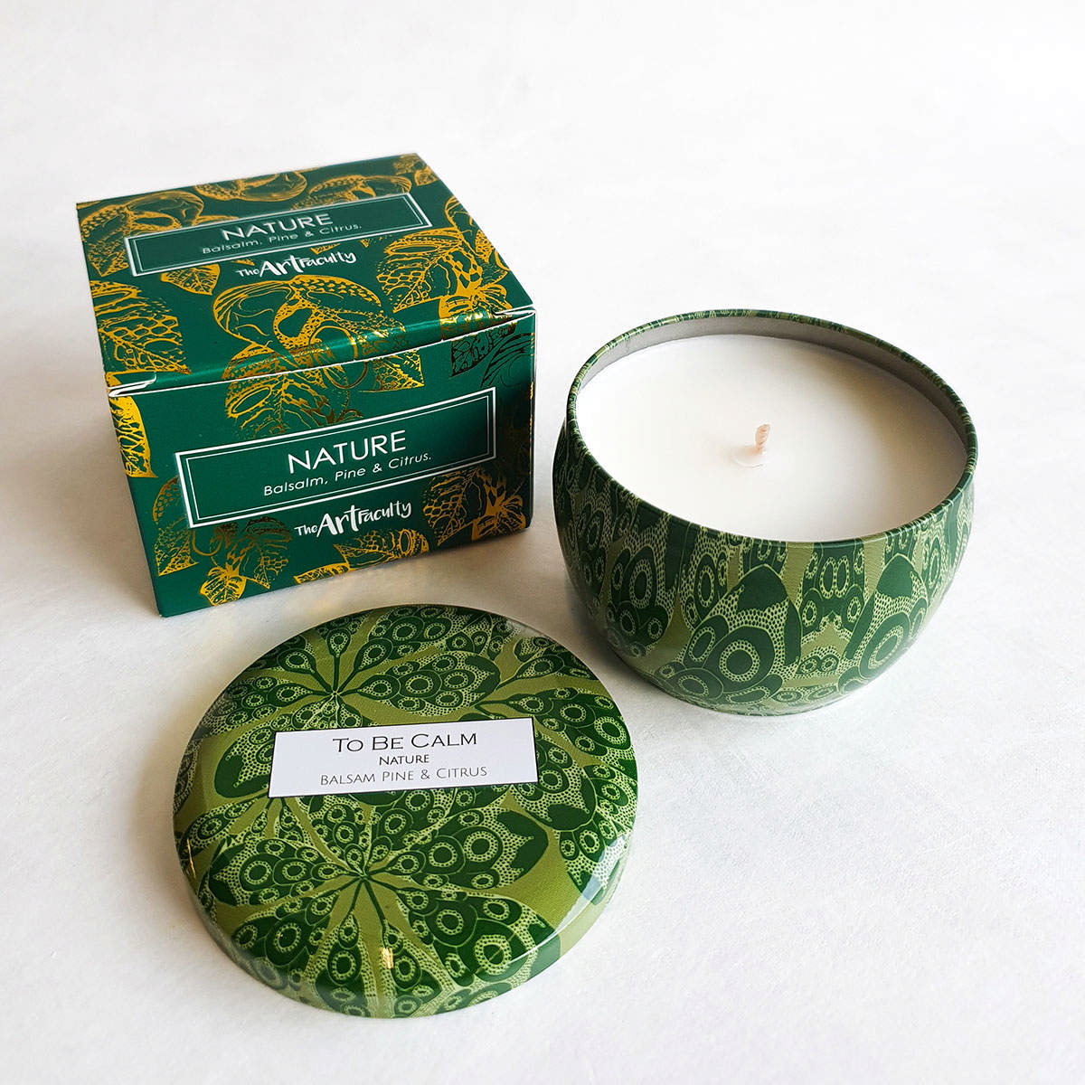 Nature Mini Soy Candle - Monstera Adansoni