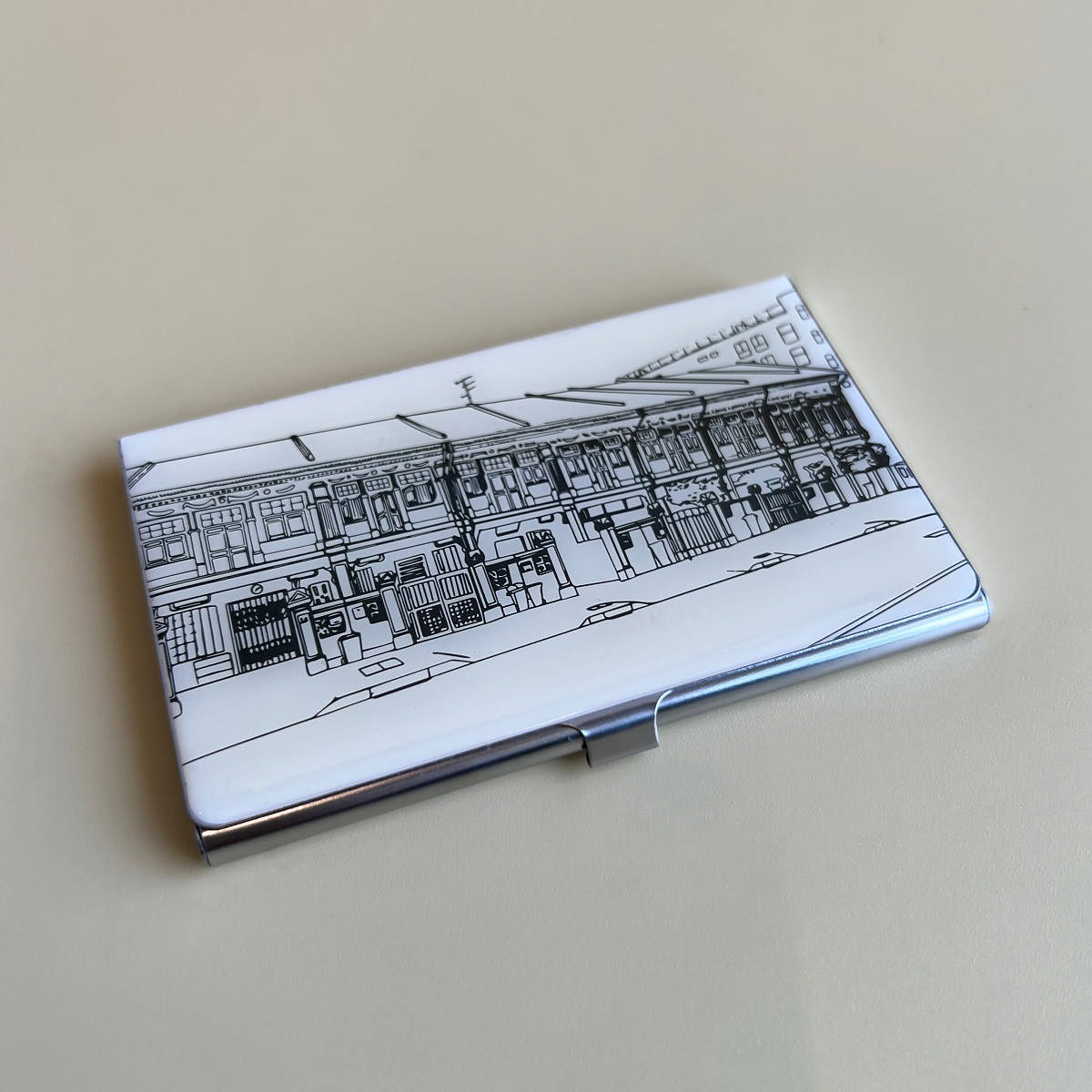 Business card case - Shophouses by Khairul