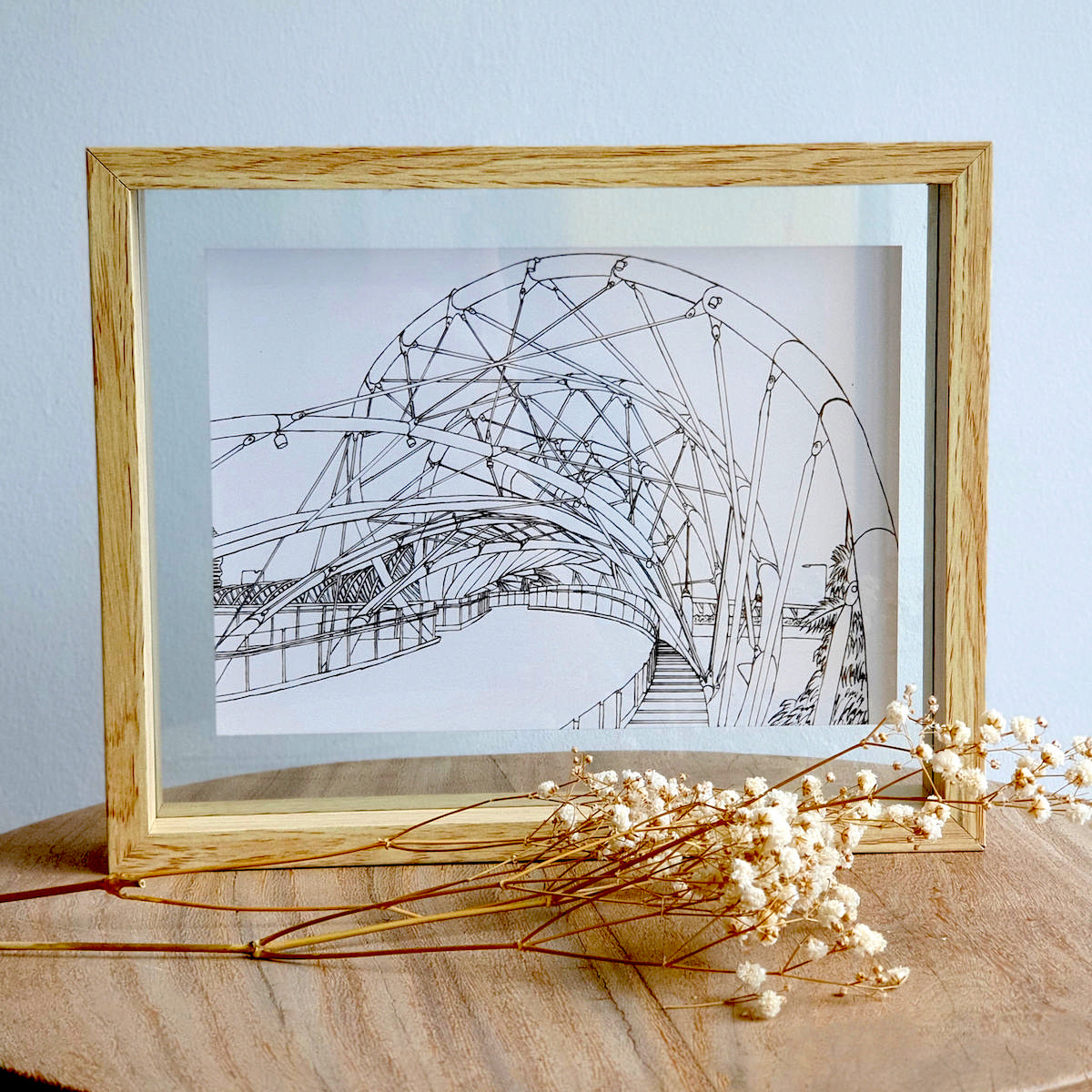 A5 Floating Frame - New Helix Bridge