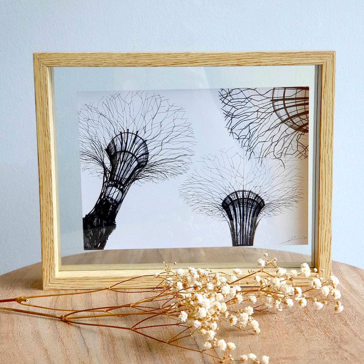 A5 Floating Frame - Super Trees