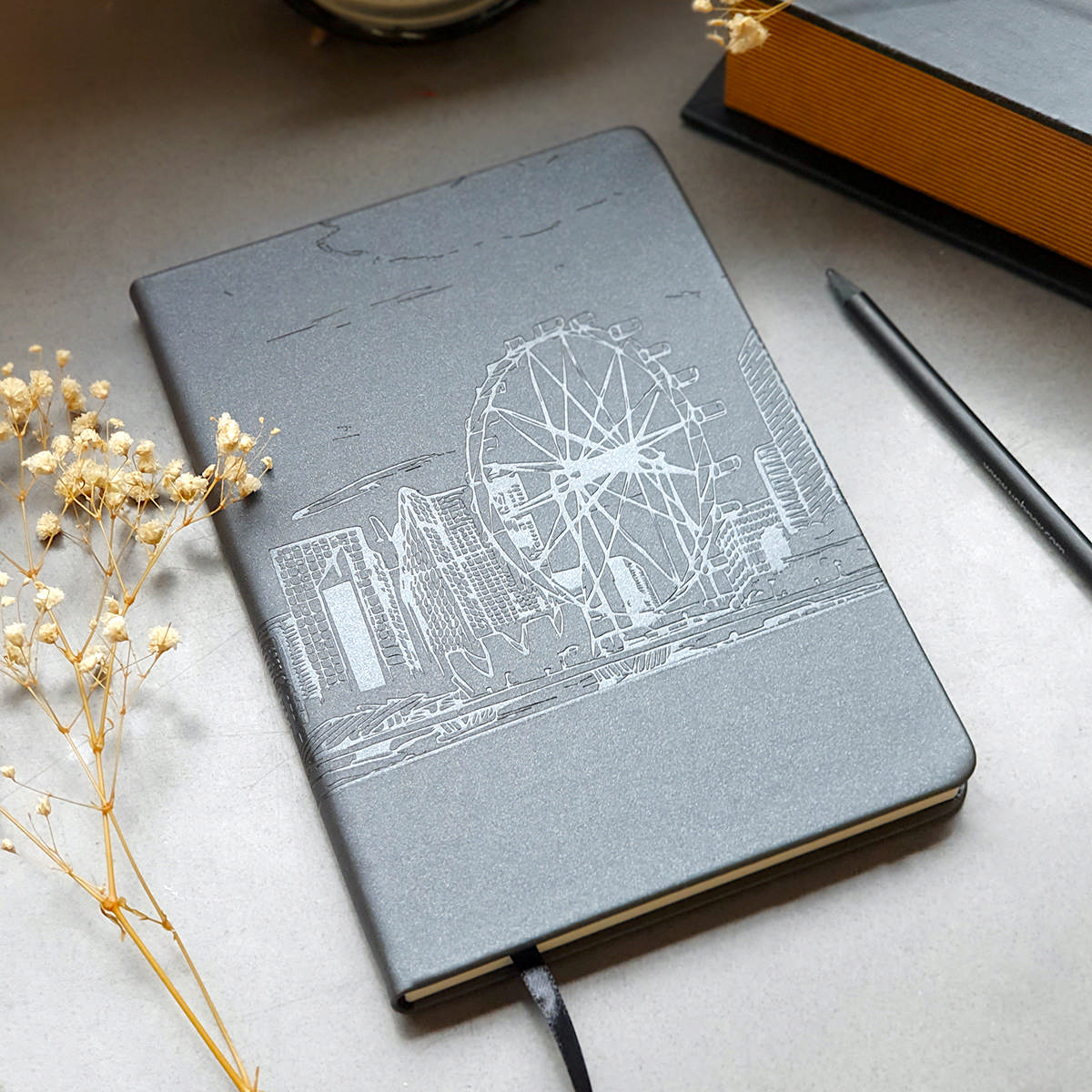 A5 PU Notebook - Marina Cityscape