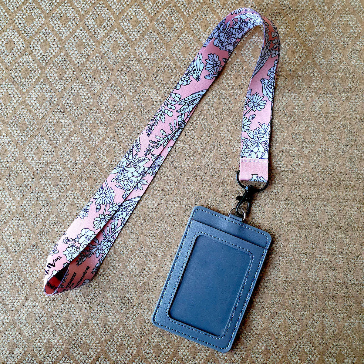 Lanyard & Cardholder - Wild Flowers