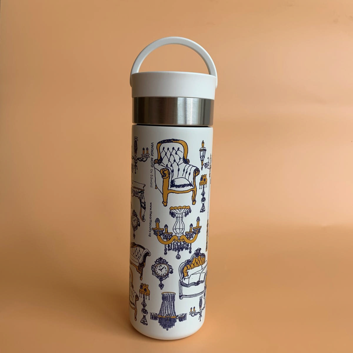 Thermo Bottle - Vintage Motif