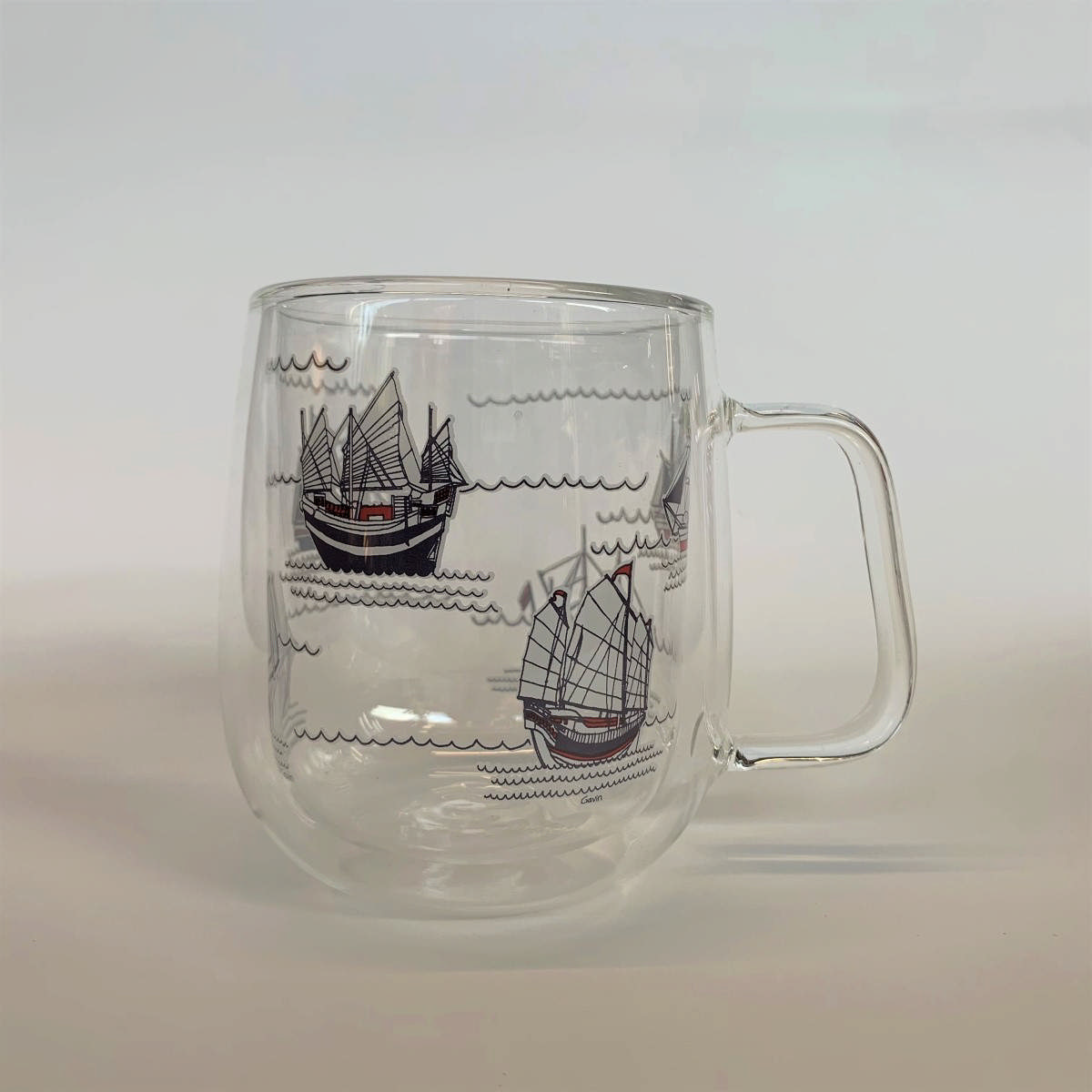 Double Wall Glass Mug – Port of Call