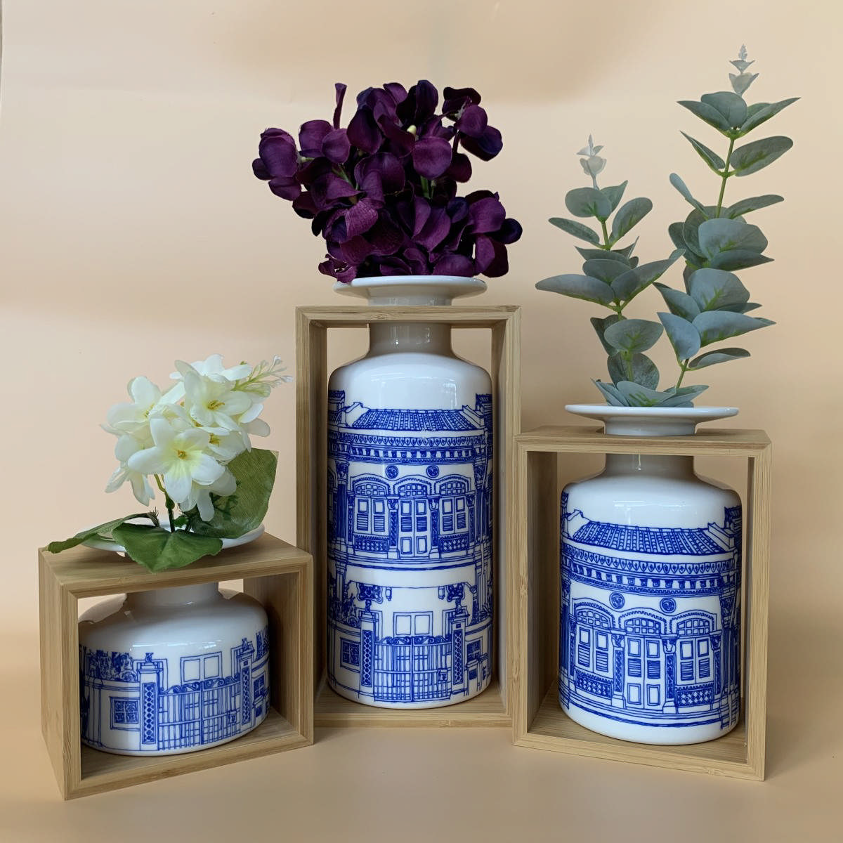 Vase Set of 3 – Chai Chee Shophouses