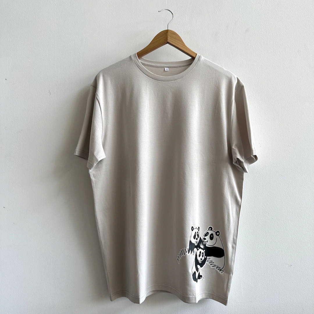 TAF Tees Grey – Adult L (Panda)